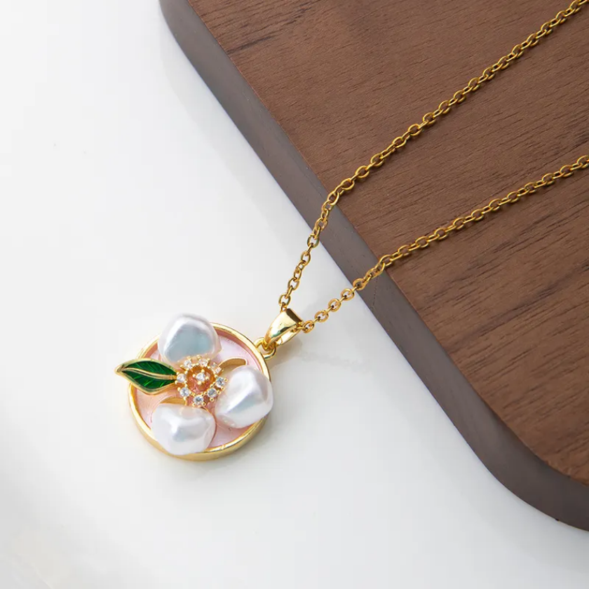 Pearl Blossom Pendant