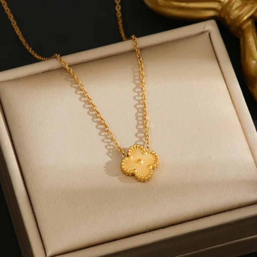 Verdant Clover Charm Pendant
