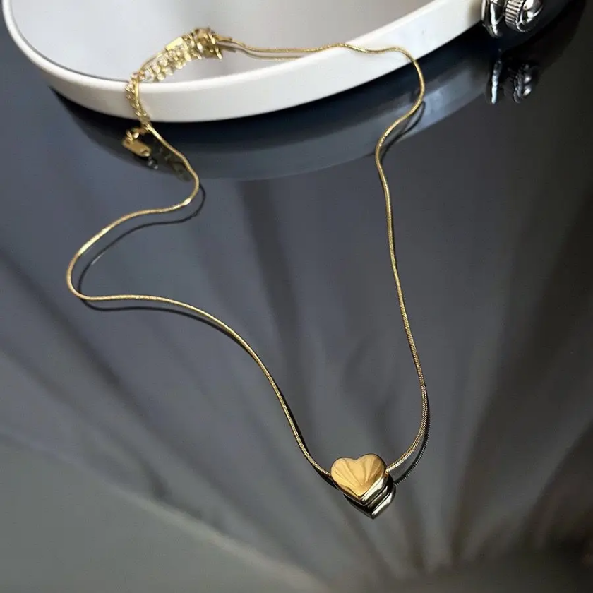 The Golden Heart Grace Pendant