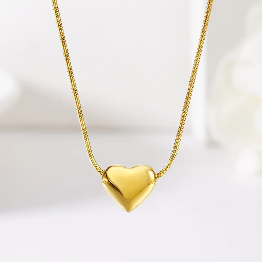 The Golden Heart Grace Pendant