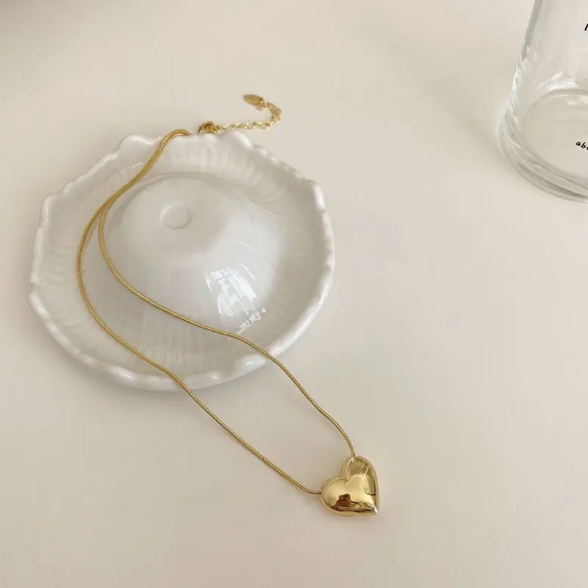 The Golden Heart Grace Pendant