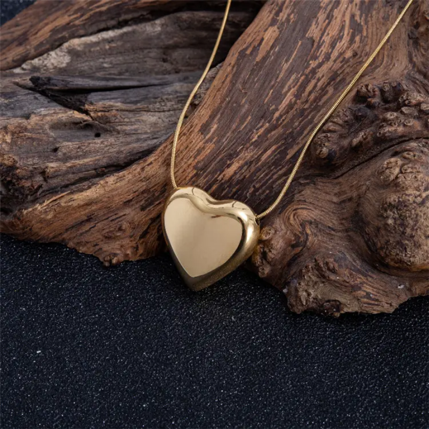 The Golden Heart Grace Pendant