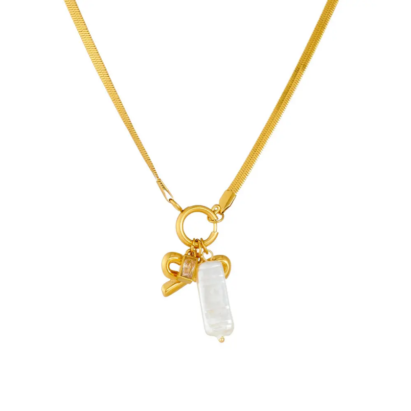 Luxe Charm Cluster Pendant