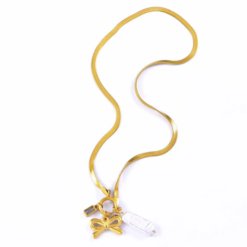 Luxe Charm Cluster Pendant