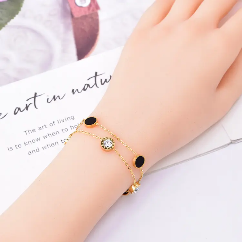 Noir Éclat Bracelet