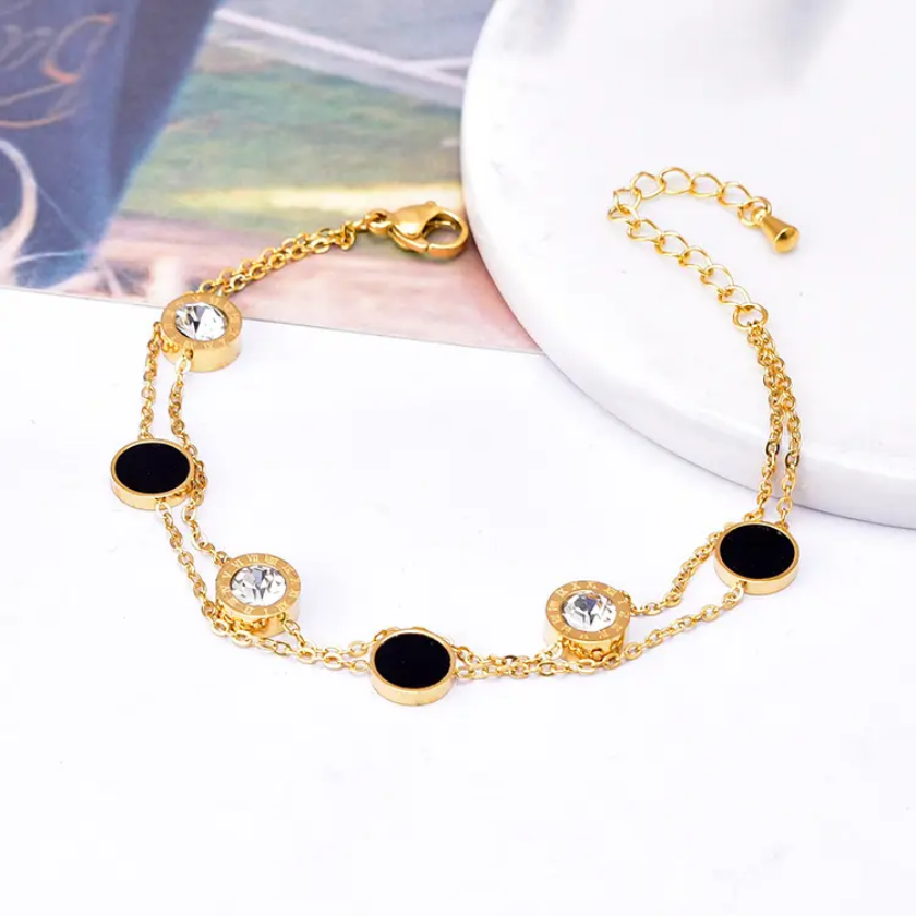Noir Éclat Bracelet