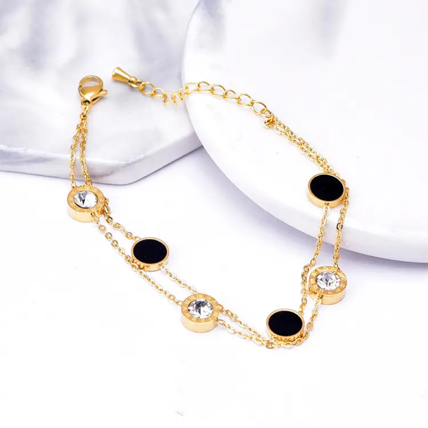 Noir Éclat Bracelet