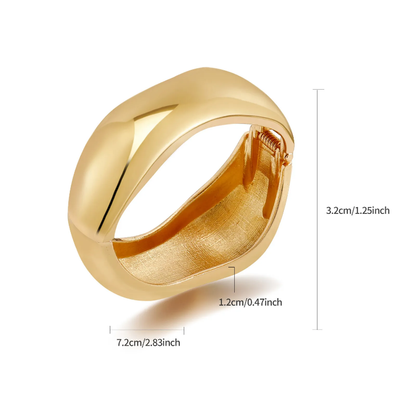 Aurum Curve Cuff
