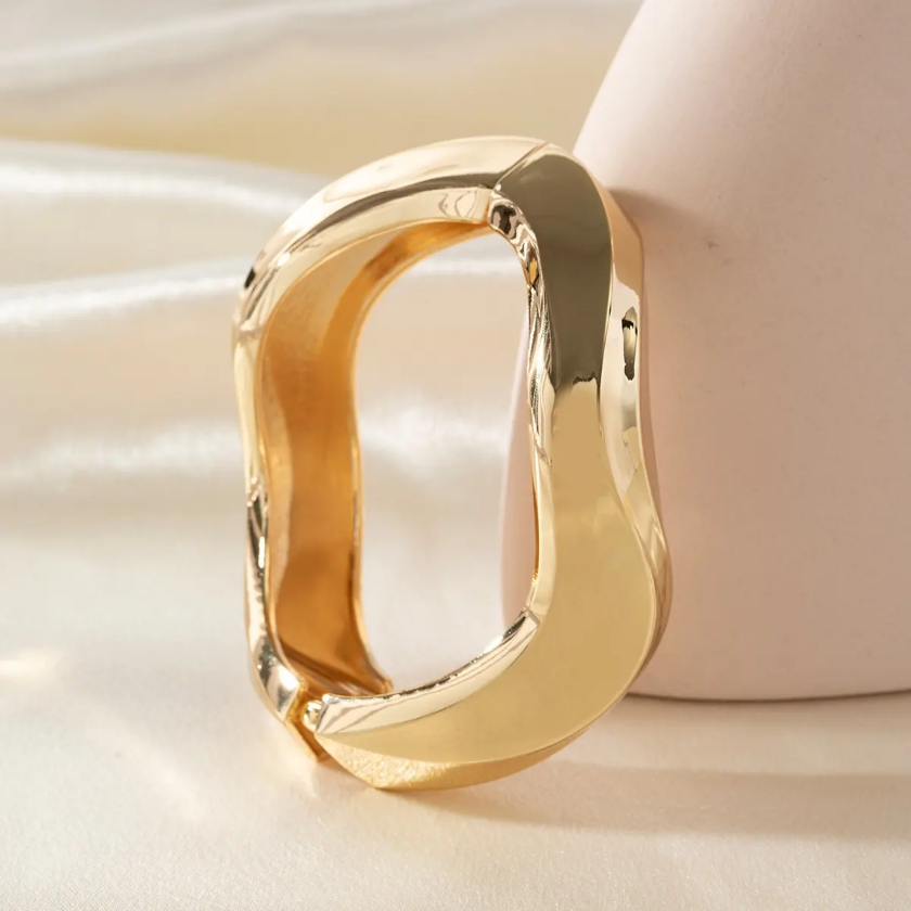 Golden Wave Cuff