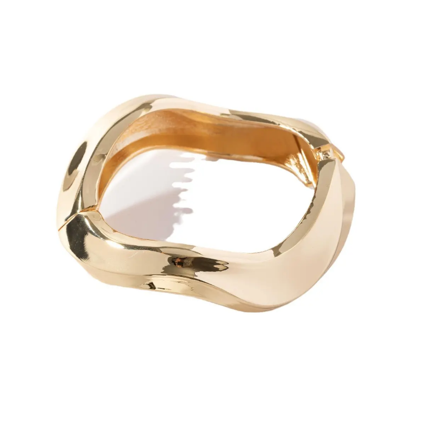Golden Wave Cuff