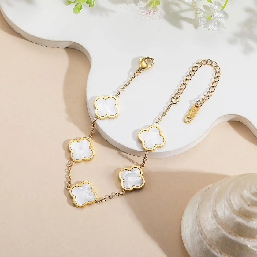 Celeste Clover Bracelet