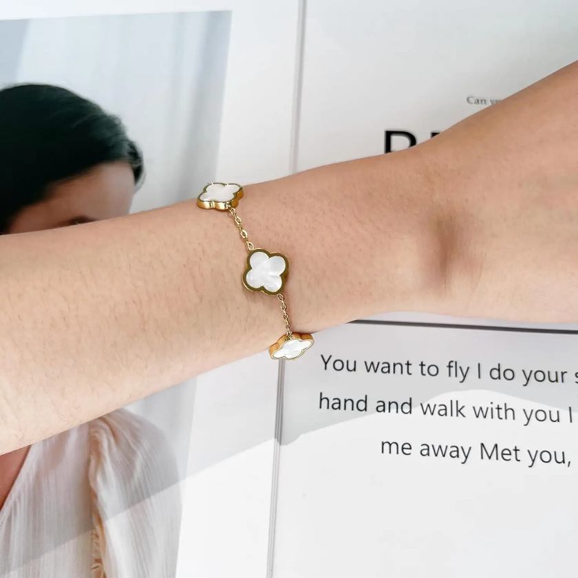 Celeste Clover Bracelet