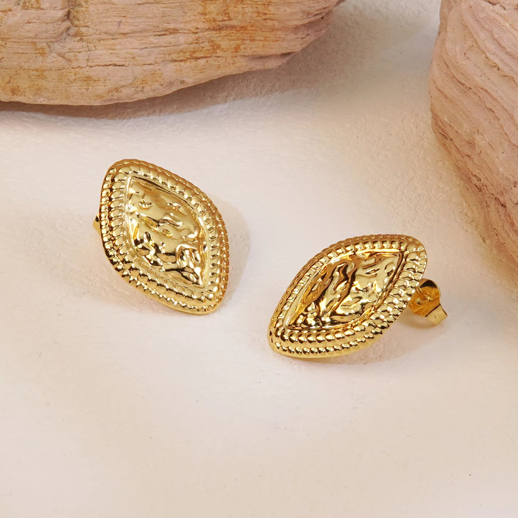 Royal Gleam Textured Studs