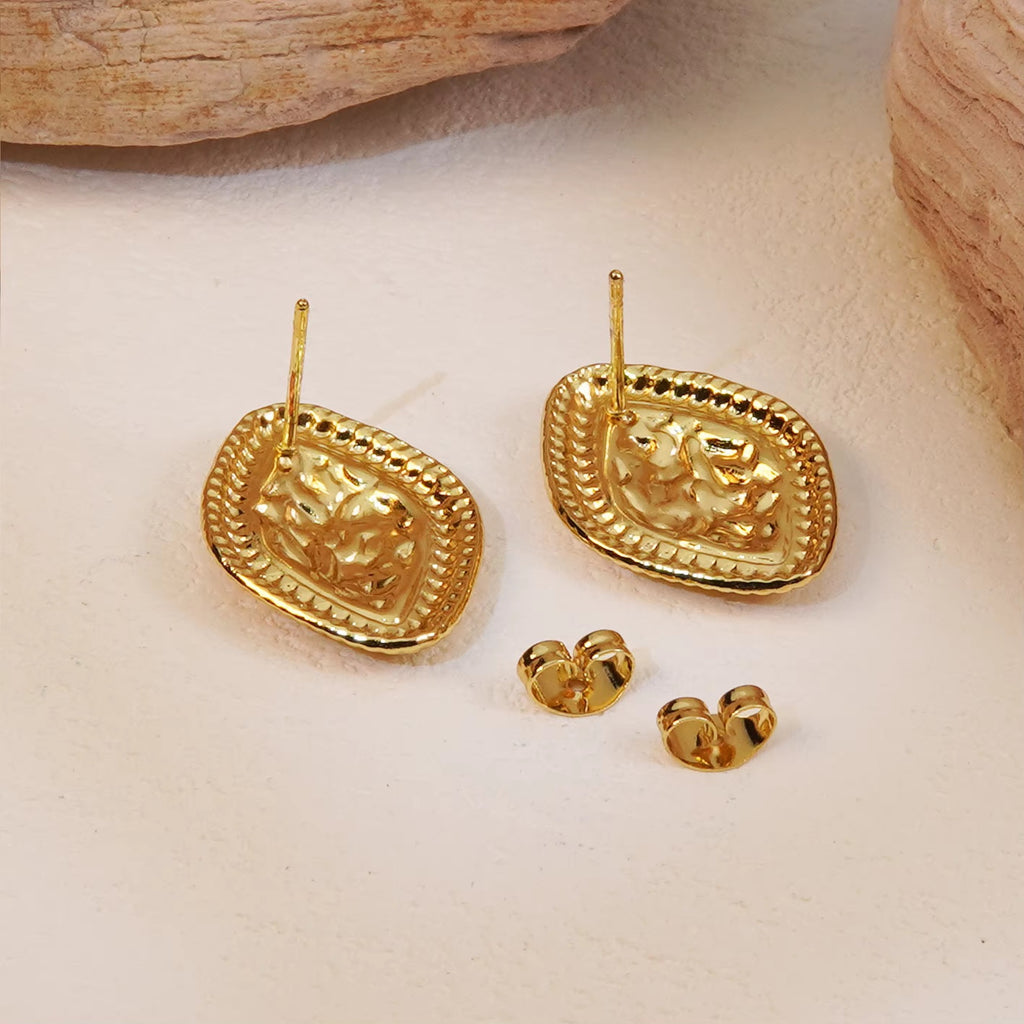 Royal Gleam Textured Studs