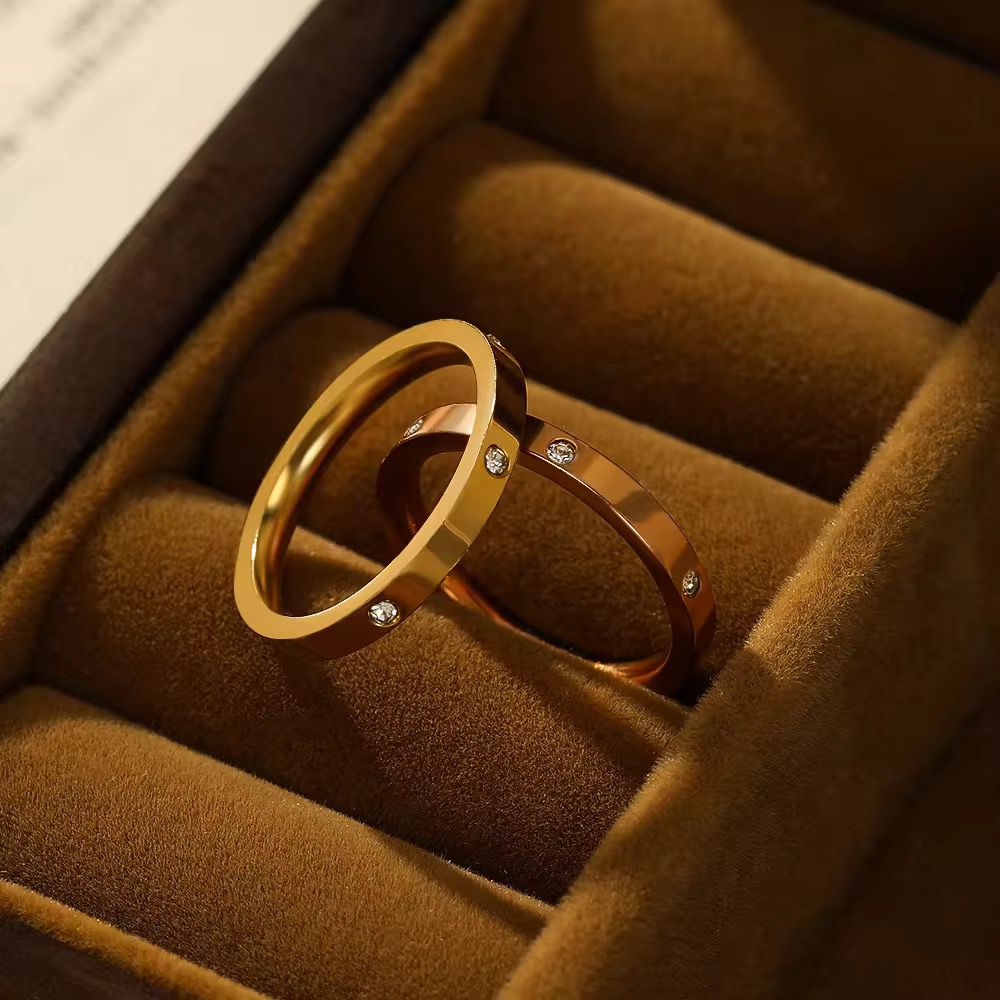 Eternia Gold Sparkle Ring