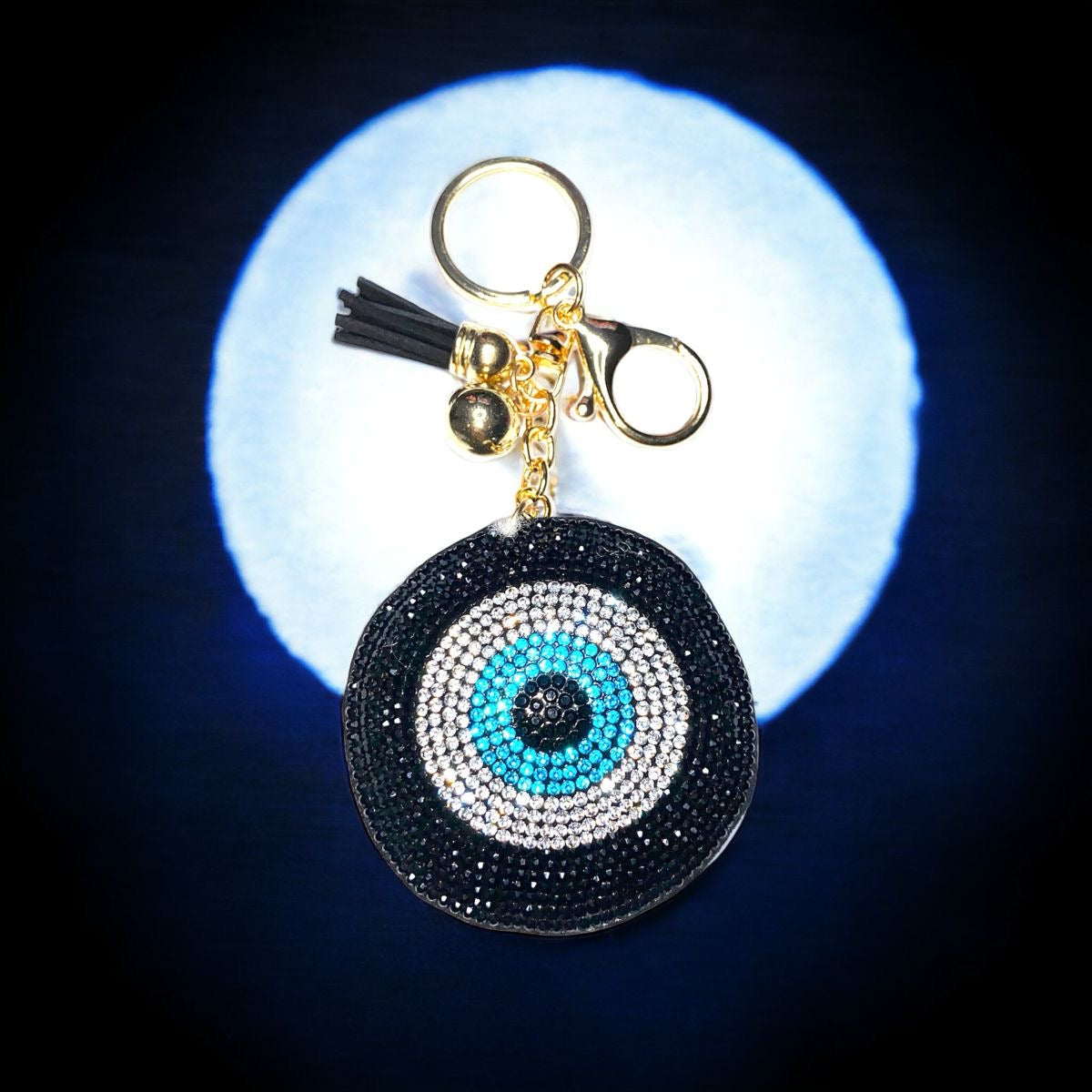 Black evil eye Charm