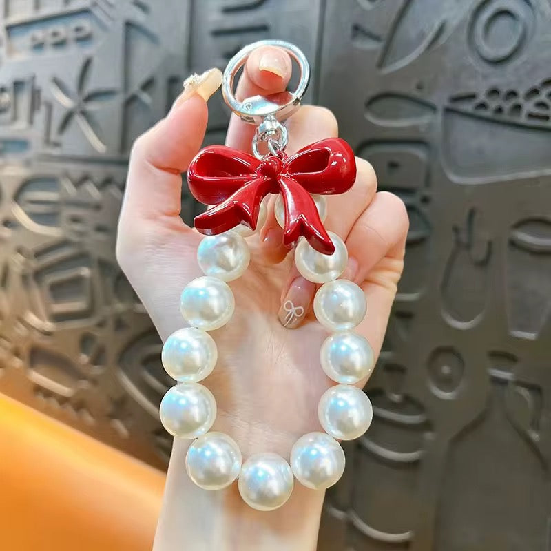 Red Bow charm